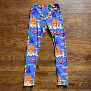 Aladdin Arabian Nights Flying Carpet Leggings